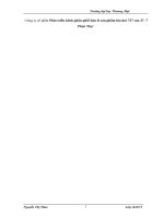 phát triển kênh phân phối bán lẻ sản phẩm bia hơi 727 của công ty cổ phần 27- 7 Phúc Thọ.