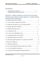 Thực trạng và giải pháp nâng cao hiệu quả huy động vốn tại phòng giao dịch huyện khoái châu