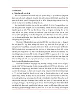 Ảnh hưởng của suy thoái kinh tế đến hoạt động kinh doanh kim loại màu của công ty kim loại màu Nghệ Tĩnh