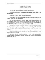 Kế toán xác định kết quả kinh doanh và phân phối lợi nhuận tại công ty TNHH Thương mại và dịch vụ Quang Khánh