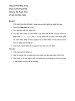 Bài tập lớn Chương trình dịch – Đề số 13