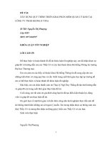 Xây dựng quy trình triển khai phần mềm quản lý kho tại Công ty TNHH Seong Ji Vina