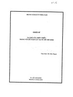 Vai trò của thủy triều trong vấn đề ngập lụt tại Tp. Hồ Chí Minh