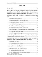 Một số giải pháp nhằm hoàn thiện công tác quản trị kênh phân phối tại công ty Cổ phần Hatashi Việt Nam