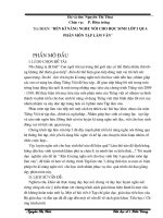 SKKN RÈN KĨ NĂNG NGHE NÓI CHO HỌC SINH LỚP 3 QUA PHÂN MÔN TẬP LÀM VĂN