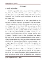 Pháp luật về quy hoạch sử dụng đất và thực tiễn thực hiện trên địa bàn huyện đăk song, tỉnh đăk nông