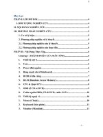 baó cáo thức tập lắp ráp và sửa chữa màn hình máy tính laptop