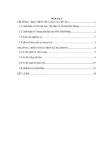 tóm tắt đồ án Xây dựng chương trình quản lý thông tin các vận động viên tại Sở Văn hóa Thể thao và Du lịch Hài phòng