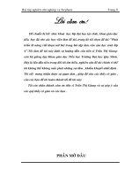 Bài tập nghiên cứu nghiệp vụ sư phạm phát triển kĩ năng viết đoạn mở bài trong bài tập làm văn của học sinh lớp 4