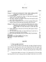 Tư tưởng hồ chí minh về thực hiện chính quyền mạnh mẽ và sáng suốt của nhân dân với công cuộc cải cách hành chính ở tuyên quang hiện nay