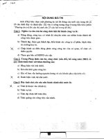 Đề thi công chức nhà nước