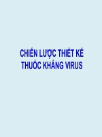 Slide bài giảng - CHIẾN LƯỢC THIẾT KẾ THUỐC KHÁNG VIRUS