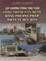 Lập chương trình tính toán công trình xây dựng bằng phương pháp phần tử hữu hạn
