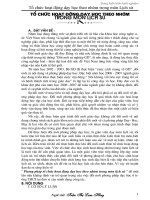 SKKN Tổ chức hoạt động dạy học theo nhóm trong môn Lịch sử