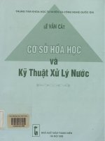 Cơ sở hóa học và kỹ thuật xử lý nước