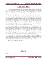 bài tập lớn thông gió mỏ hầm lò