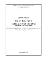 gia công tiên lỗ Modul  24 tiện lỗ