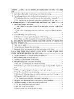 giáo trình :  quản lý sức khỏe môi trường