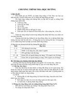 CHƯƠNG TRÌNH NHÀ HỌC ĐƯỜNG