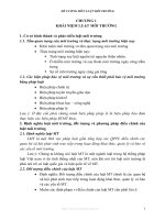 Đề cương Luật môi trường