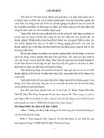 Thực trạng và một số giải pháp nhằm hoàn thiện tổ chức công tác kế toán bán hàng và xác định kết quả kinh doanh tại công ty TNHH thiết bị điện Tân Công Trang