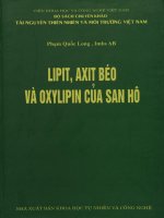 Lipit, axit béo và oxylipin của san hô