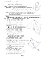 Chuyên đề hình học không gian lớp 11