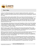 Tài liệu học tiếng anh phần 4 theo phong cách diều hâu ?