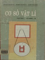 Cơ sở vật lý. Tập 2. Cơ học - II