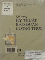 Sổ tay kỹ thuật bảo quản lương thực