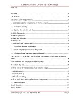 kiểm toán năng lượng hệ thống nhiệt Xây dựng các bước kiểm toán năng lượng cho hệ thống nhiệt và Tổng hợp, phân tích các giải pháp tiết kiệm năng lượng hệ thống nhiệt