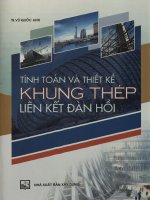 Tính toán và thiết kế khung thép liên kết đàn hồi