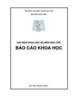 Nghiên cứu một số yếu tố ảnh hưởng đến khả năng giải phóng piroxicam từ hỗn dịch nano