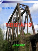 GIÁO TRÌNH THIẾT KẾ CẦU THÉP