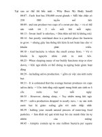 Học tiếng anh qua báo Tại sao cơ thể tôi bốc mùi