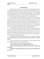 báo cáo thực tập Một số giải pháp nhằm nâng cao hiệu quả kinh doanh tại công ty TNHH cơ khí phú cường