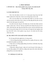 SKKN Một số kinh nghiệm trong công tác chủ nhiệm lớp 8B trường THCS Thọ Tiến