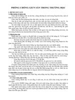 PHÒNG CHỐNG GIUN sán TRONG TRƯỜNG học