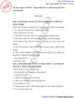 Tiểu Luận LD034 - Viện Quy hoạch và Thiết kế - Những thách thức và định hướng phát triển trong tương lai