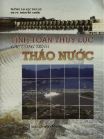 Tính toán thủy lực các công trình tháo nước
