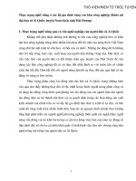 XHH044 - Thực trạng nghề nông ở các hộ gia đình vùng ven khu công nghiệp (Khảo sát địa bàn xã Ái Quốc, huyện Nam Sách, tỉnh Hải Dương)