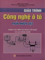 Giáo trình công nghệ ô tô - Phần Nhiên liệu