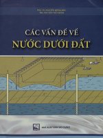 Các vấn đề về nước dưới đất