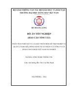 tóm tắt đồ án Xây dựng hệ thống hỗ trợ nghiệp vụ quản lý kho bãi, đóng hàng xuất nhập của Công ty Cổ phần Container Việt Nam Viconship.