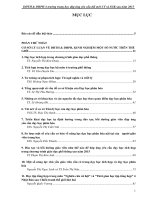 Báo cáo đề dẫn hội thảo Dạy học tích hợp, dạy học phân hóa ở trường trung học đáp ứng yêu cầu chương trình và sách giáo khoa sau năm 2015