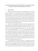 CHUYÊN đề  ĐÁNH GIÁ KHẢ NĂNG ỨNG DỤNG của CHẤT GIỮ ẩm CH đối với cây bắp tại HUYỆN ĐỊNH QUÁN, ĐỒNG NAI