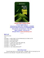 7 bước đên thành công