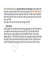 Tìm hiểu về công nghệ SMT và thực tế SMT tại việt nam