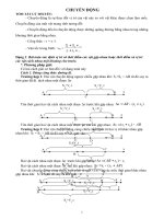 chuyên đề bồi dưỡng HSG vật lý 8 - phần cơ học