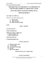 SKKN Một số biện pháp quản lý để nâng cao chất lượng đội ngũ giáo viên Trung tâm GDTX Thường Xuân, Tỉnh Thanh Hóa